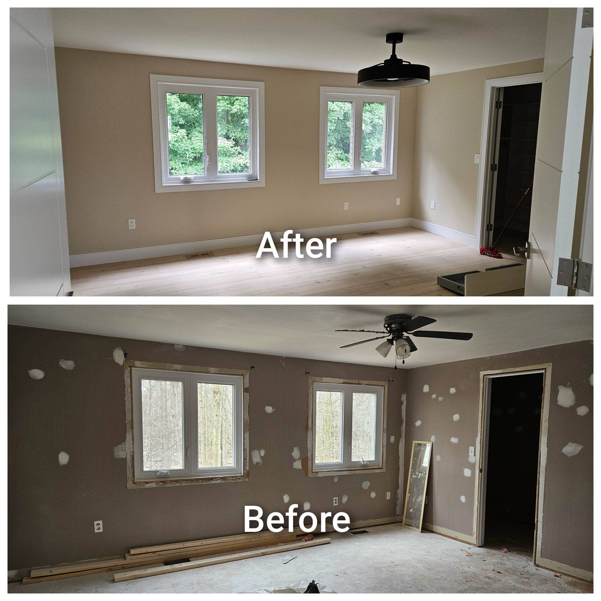 Interior painting transformation GTA